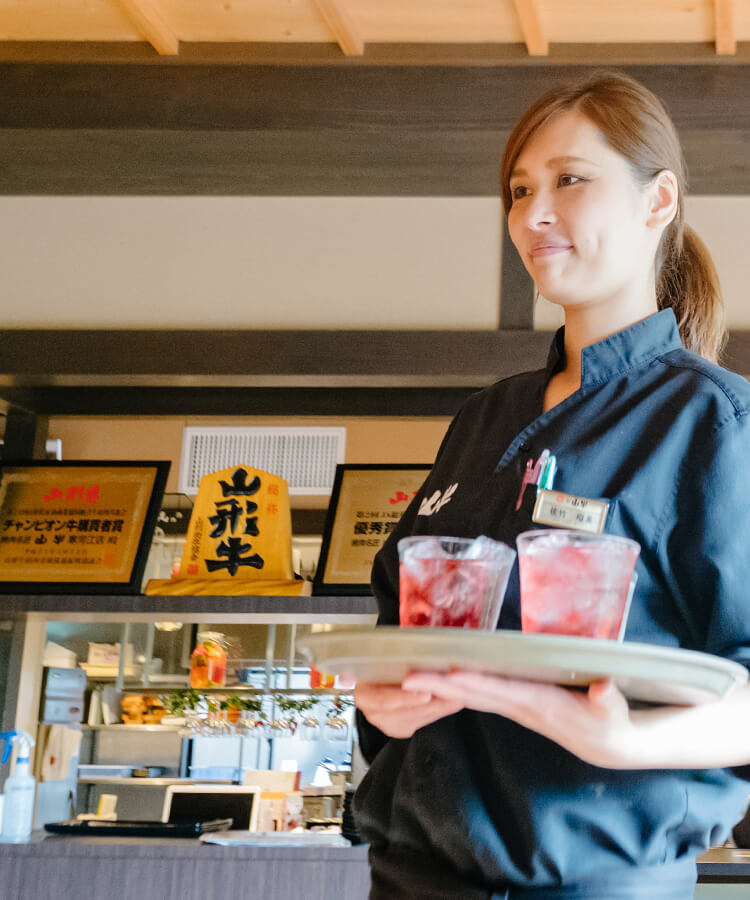 接客の様子