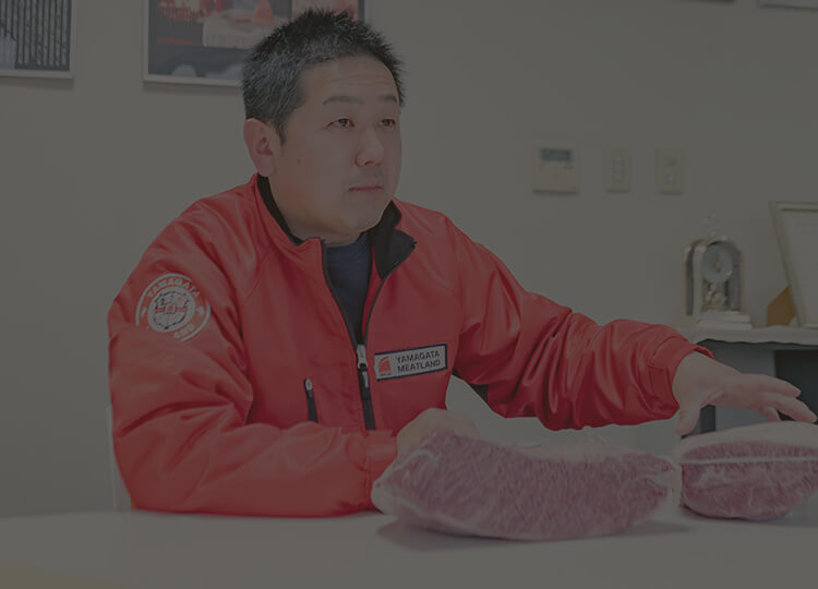 インタビューの様子