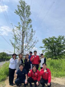 設立30周年記念植樹式開催