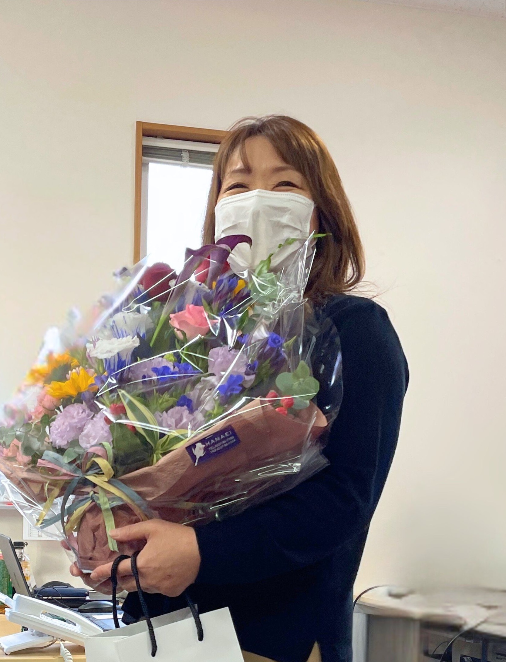 専務がお誕生日を迎えられました